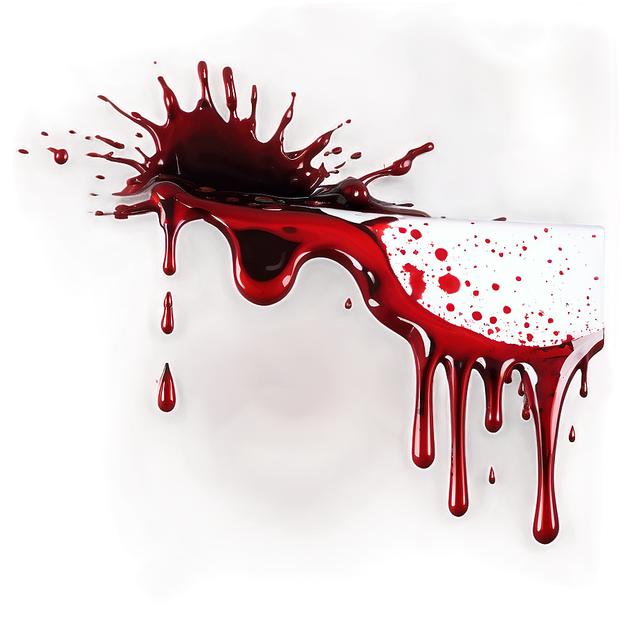 Dripping Blood Splatter Png Rbd PNG Image