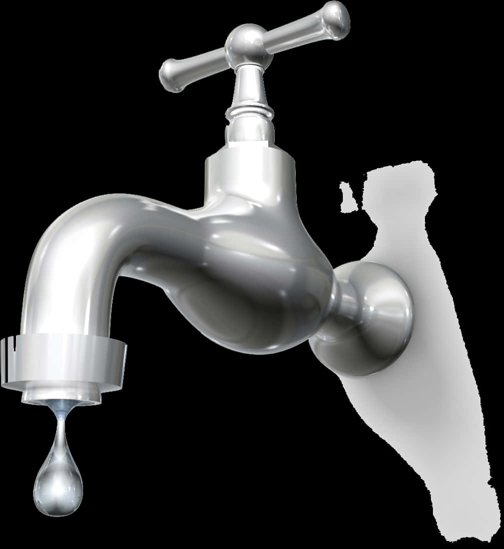 Dripping Water Tap PNG Image