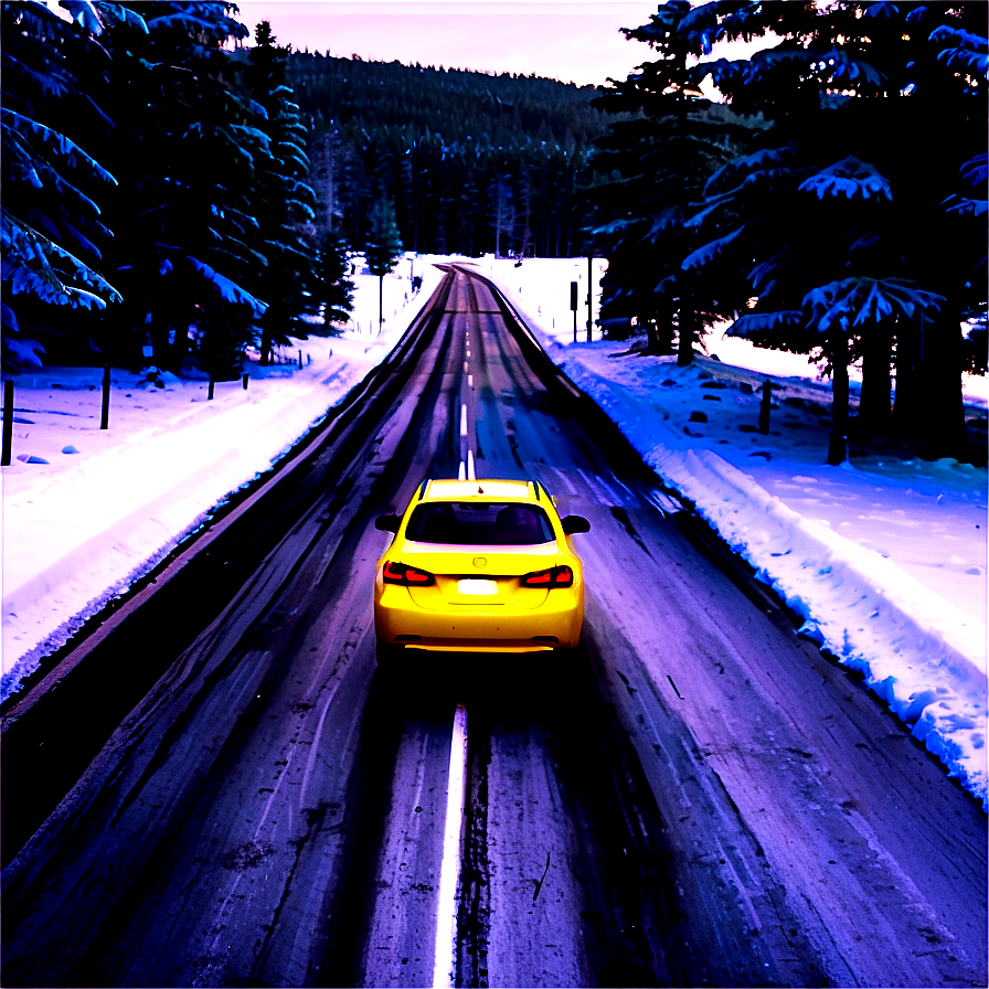 Driving On Icy Roads Png Bns80 PNG Image