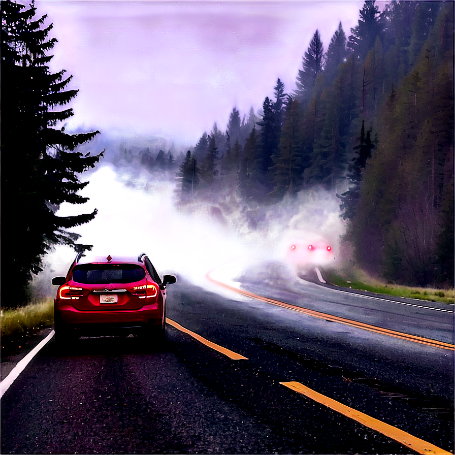 Driving Through The Fog Png Nhl PNG Image