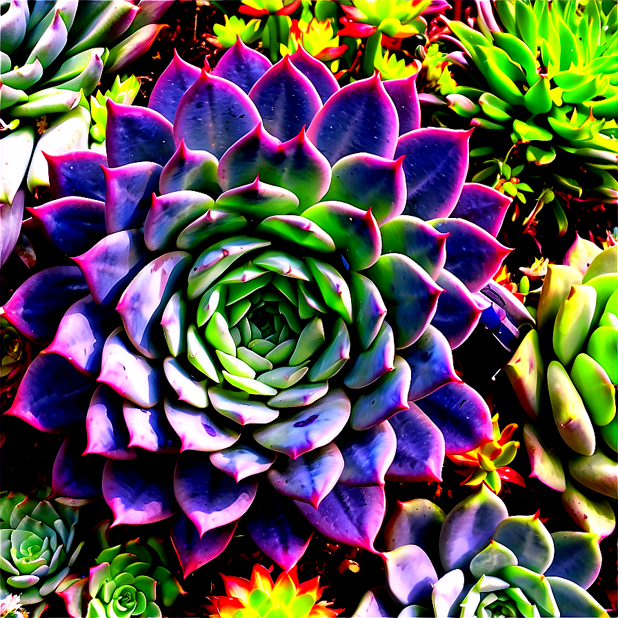 Drought Tolerant Succulents Png Udd PNG Image