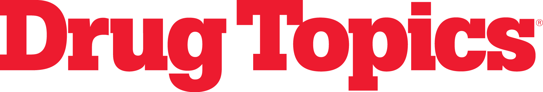 Drug Topics Logo Red PNG Image