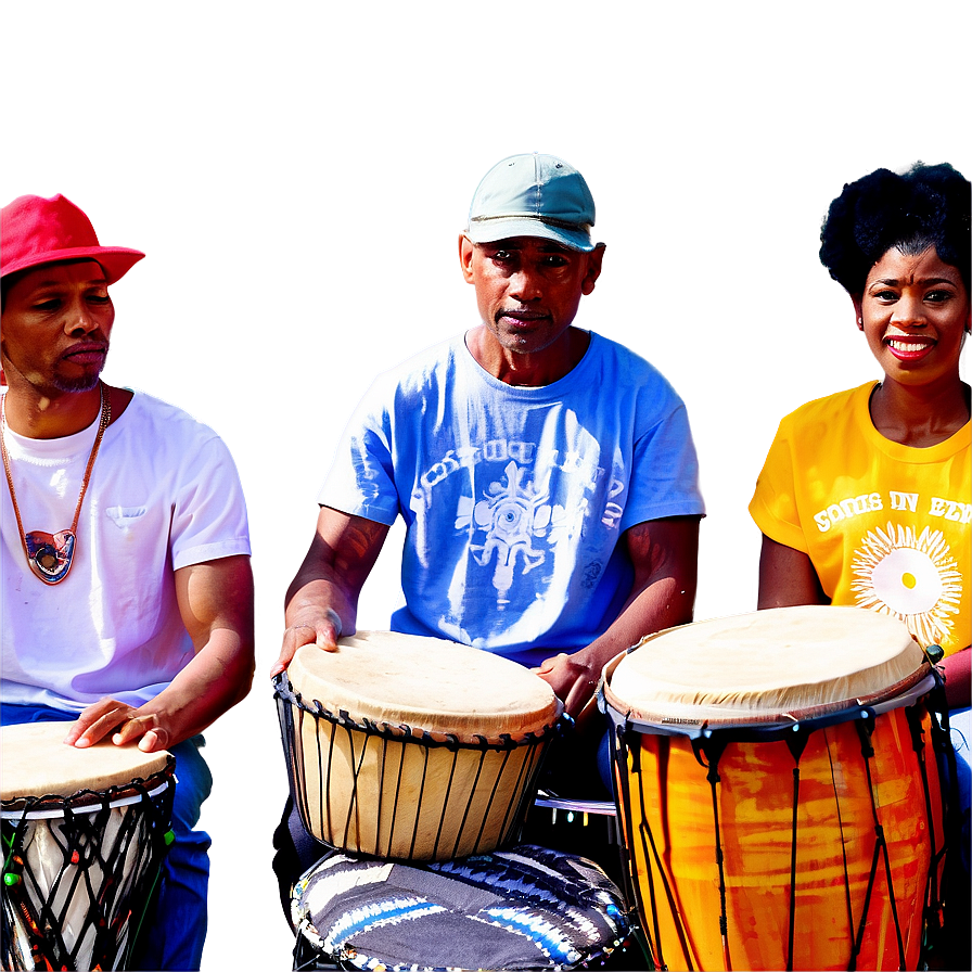 Drum Circle Group Png Tih PNG Image