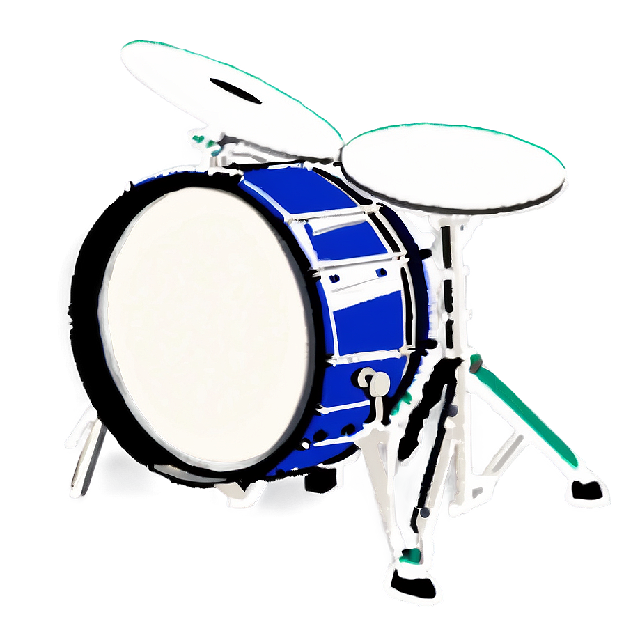 Drum Kit Outline Png Sjj65 PNG Image