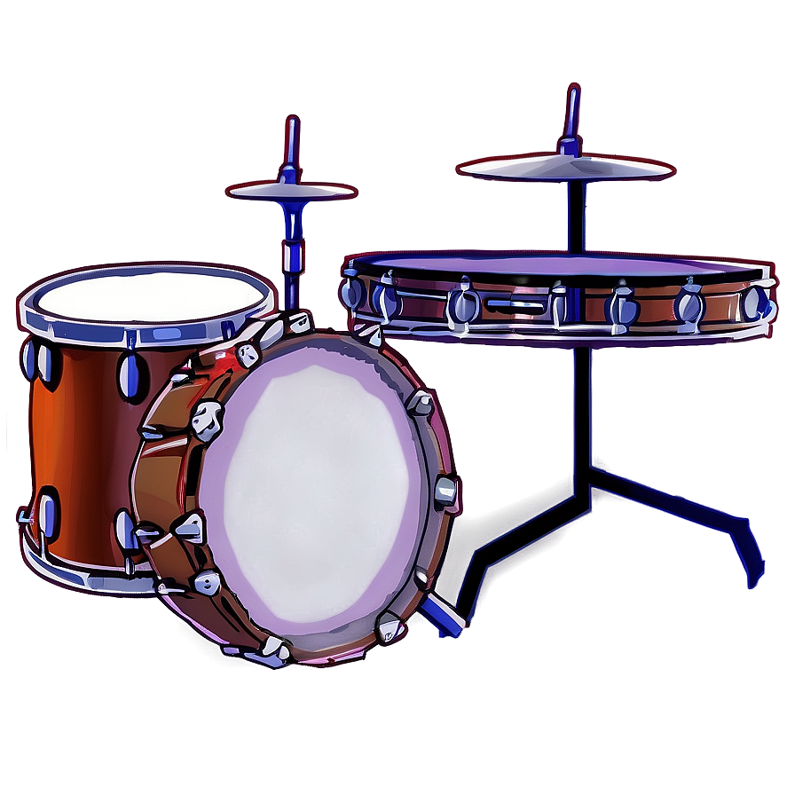 Drum Set Isometric Png Heh PNG Image