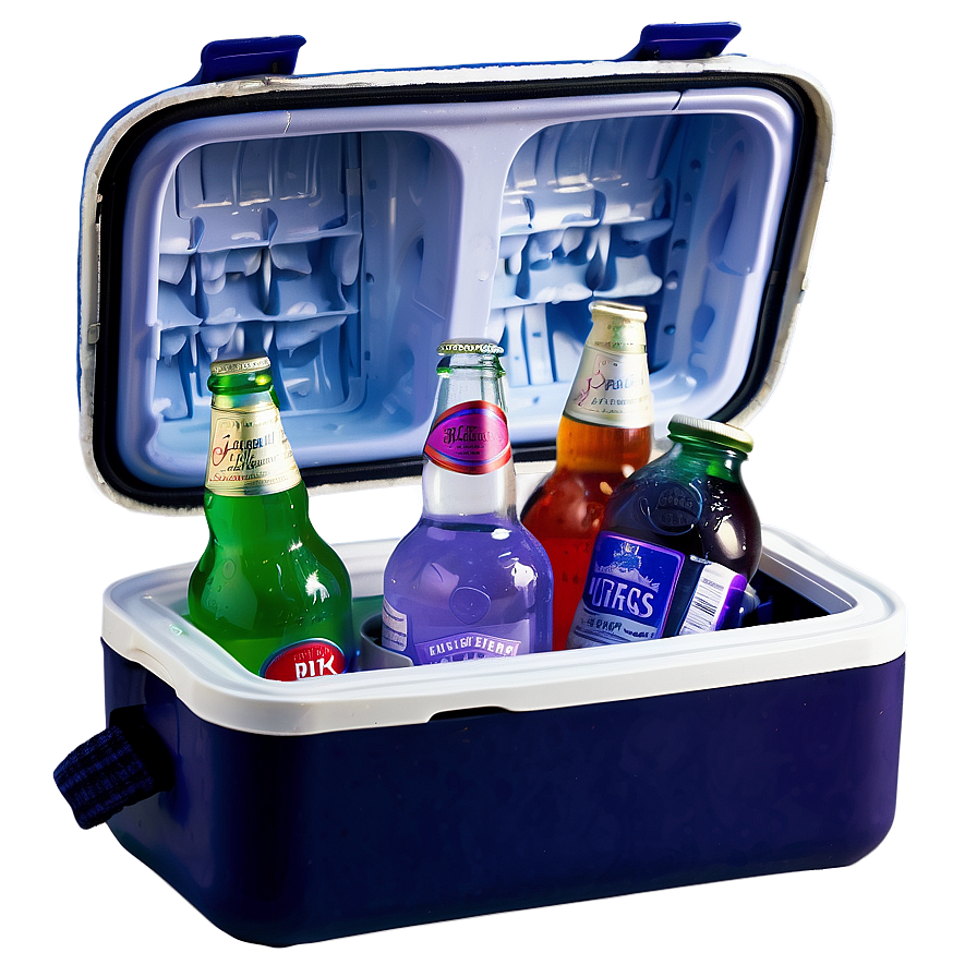 Dual Compartment Ice Cooler Png 06292024 PNG Image