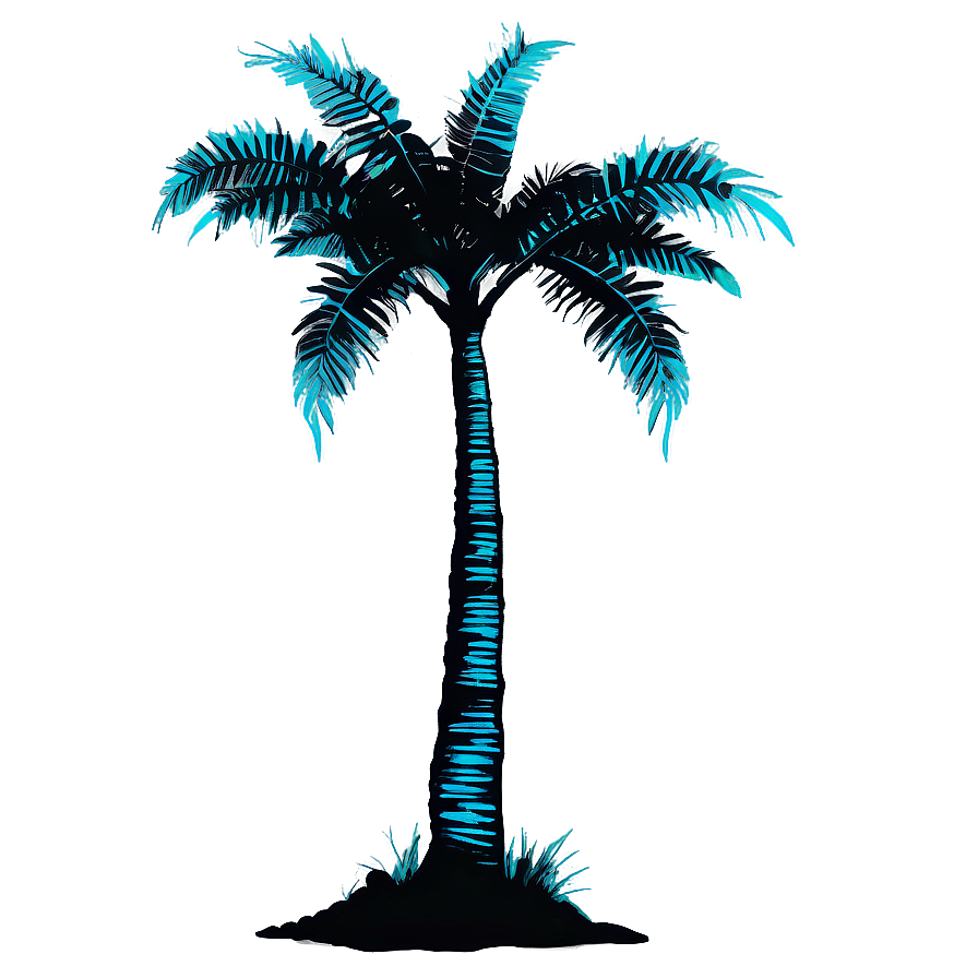 Dual Palm Tree Silhouette Png 41 PNG Image