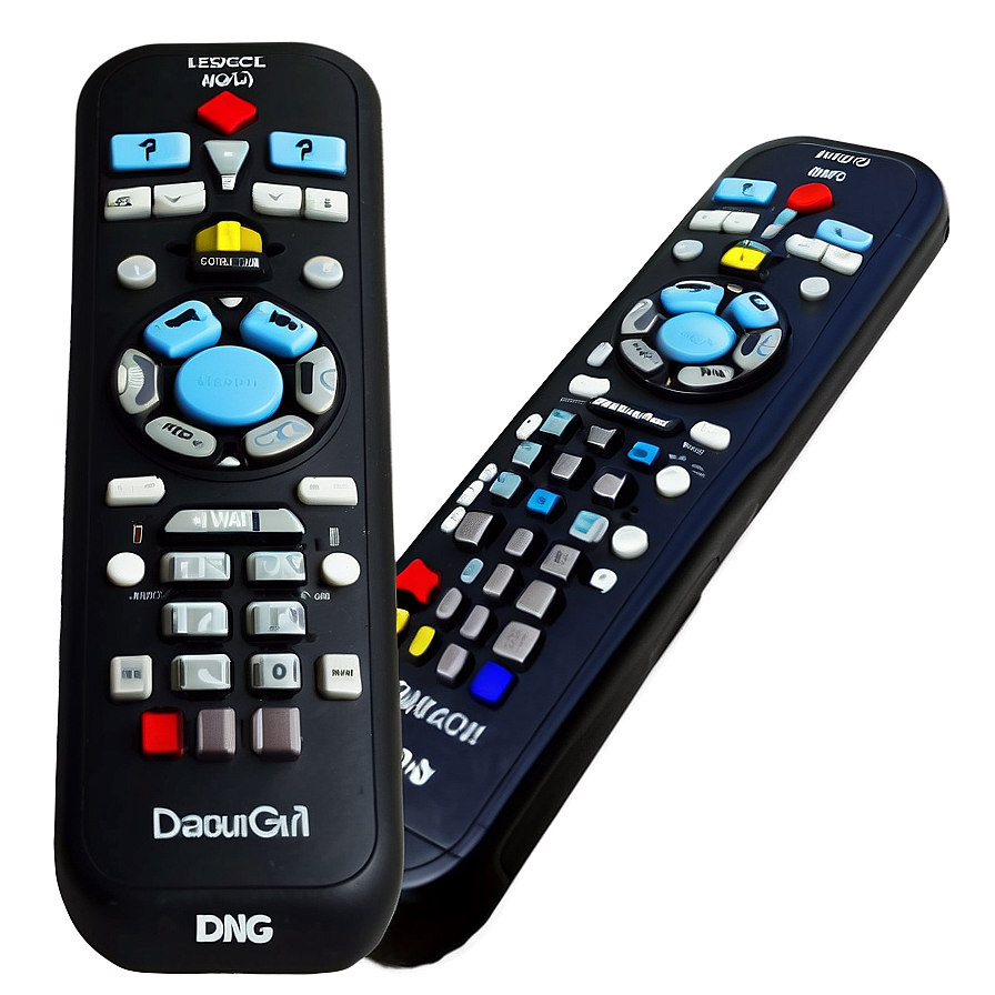 Dual-sided Tv Remote Png Hqy72 PNG Image