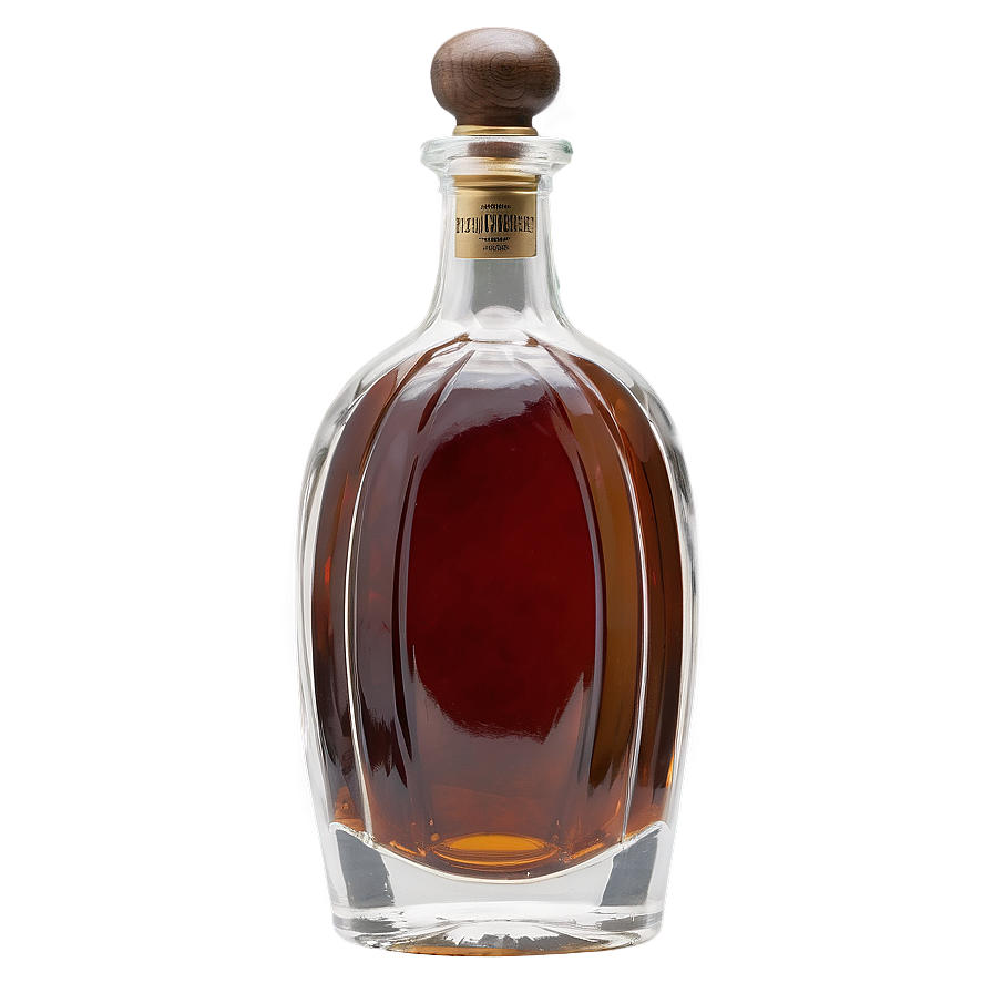 Dual-tone Liquor Bottle Png 06132024 PNG Image