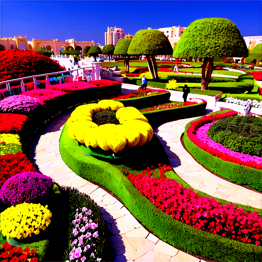 Dubai Miracle Garden Png Eyl8 PNG Image