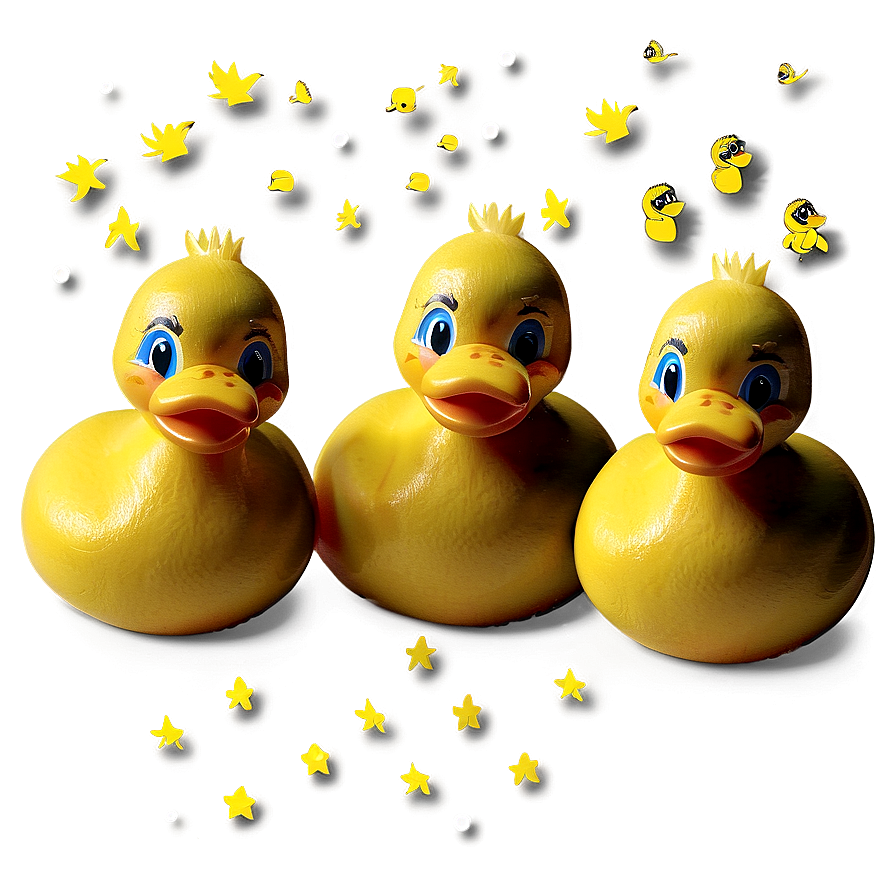 Duck-themed Party Decorations Png Hyf PNG Image