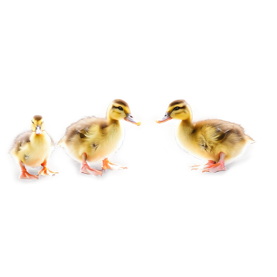 Ducklings Following Mother Png 06202024 PNG Image