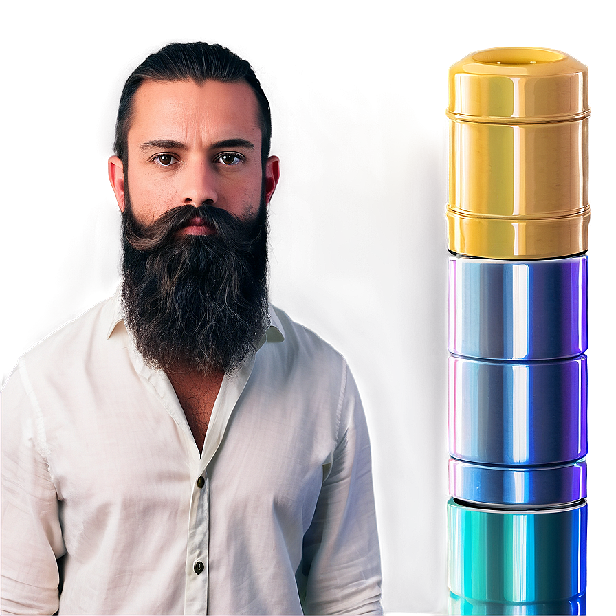 Ducktail Beard Inspiration Png 05042024 PNG Image