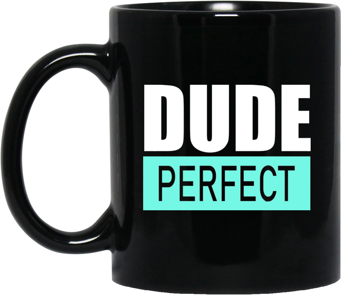 Dude Perfect Branded Mug PNG Image