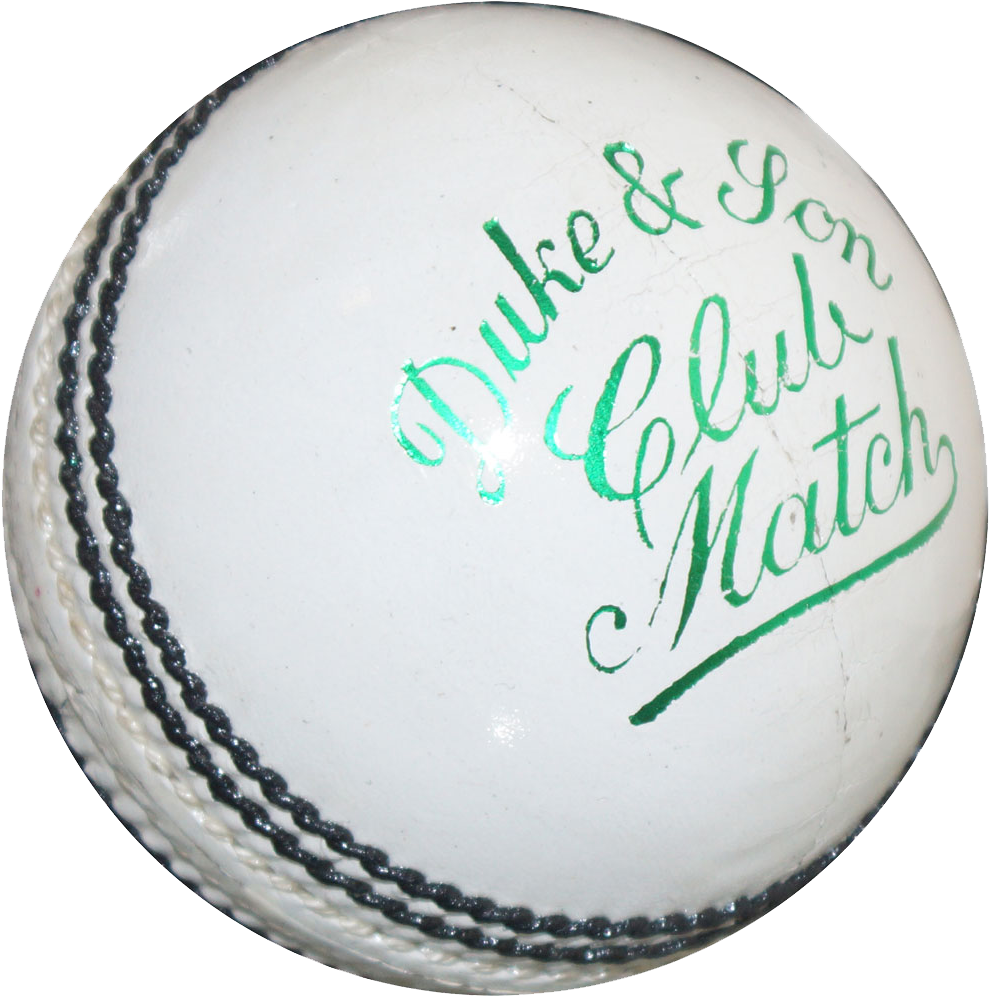 Duke Club Match Cricket Ball PNG Image