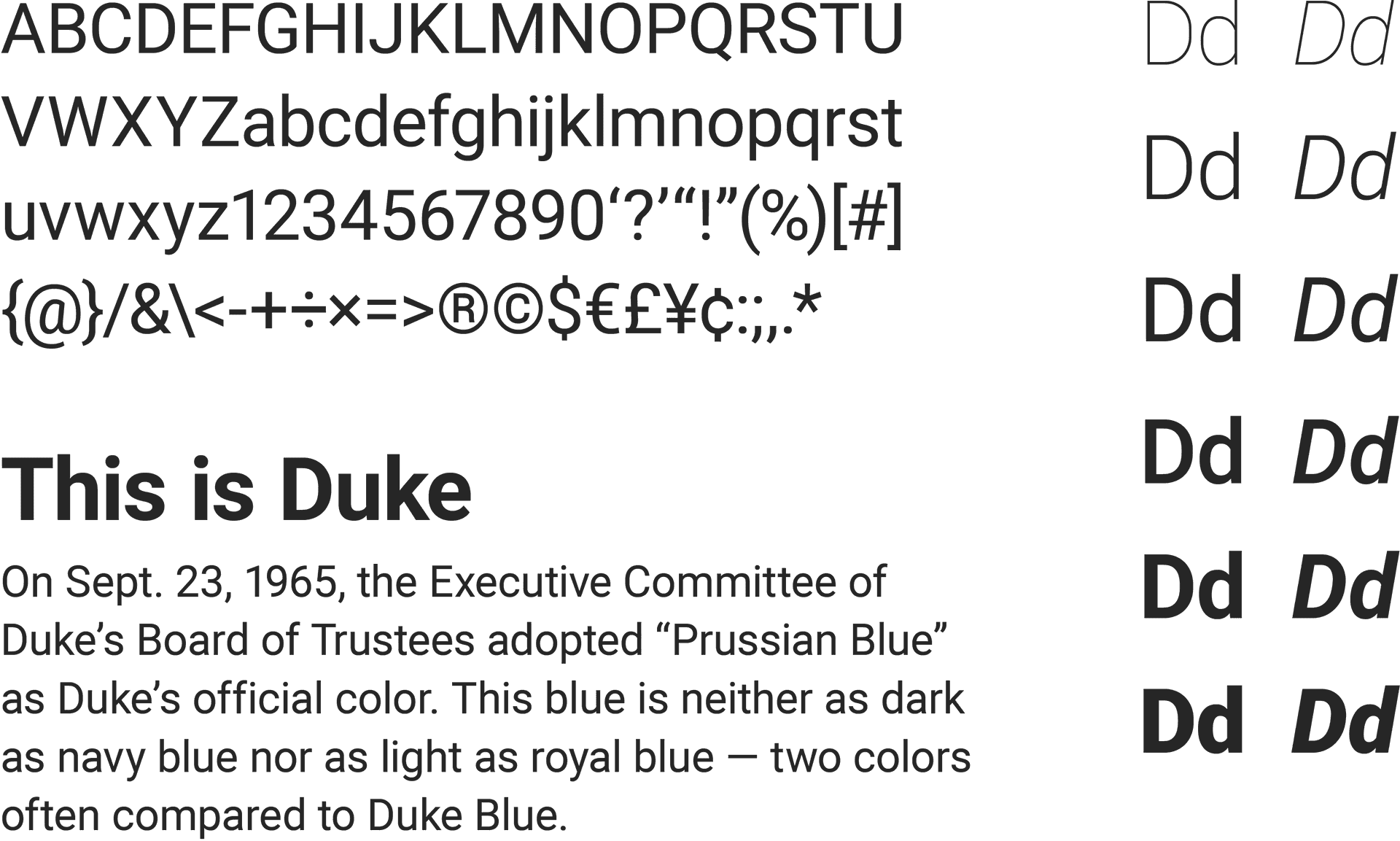 Duke University Prussian Blue Color Sample PNG Image