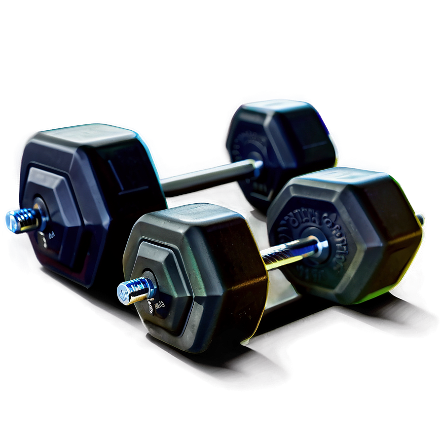 Dumbbell Set With Rack Png 05252024 PNG Image