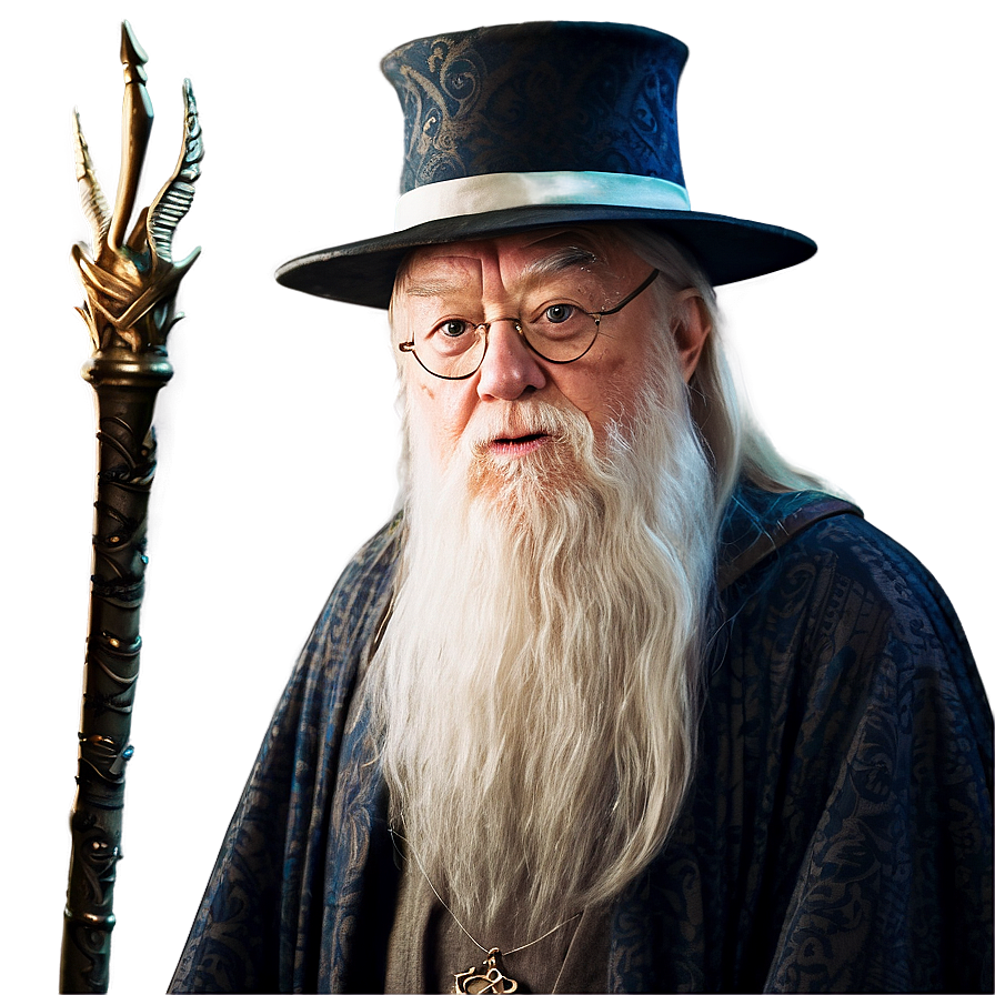 Dumbledore Portrait Png Pou PNG Image