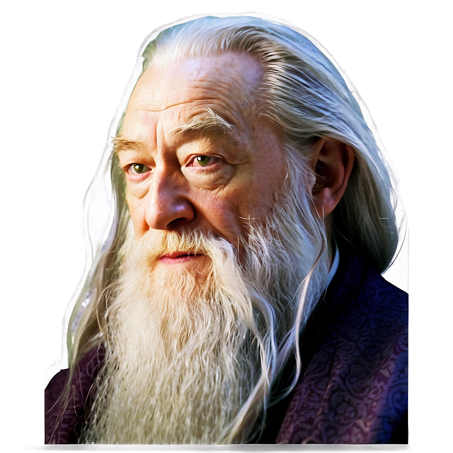 Dumbledore Portrait Png Wra60 PNG Image