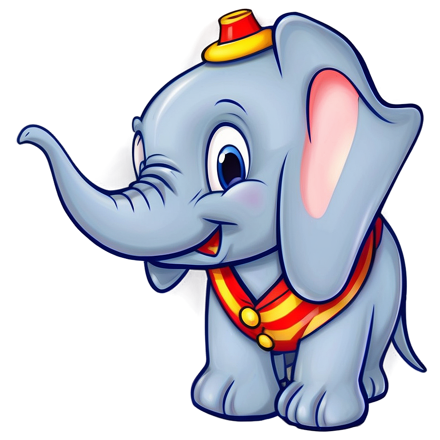 Dumbo Original Illustration Png Koa PNG Image