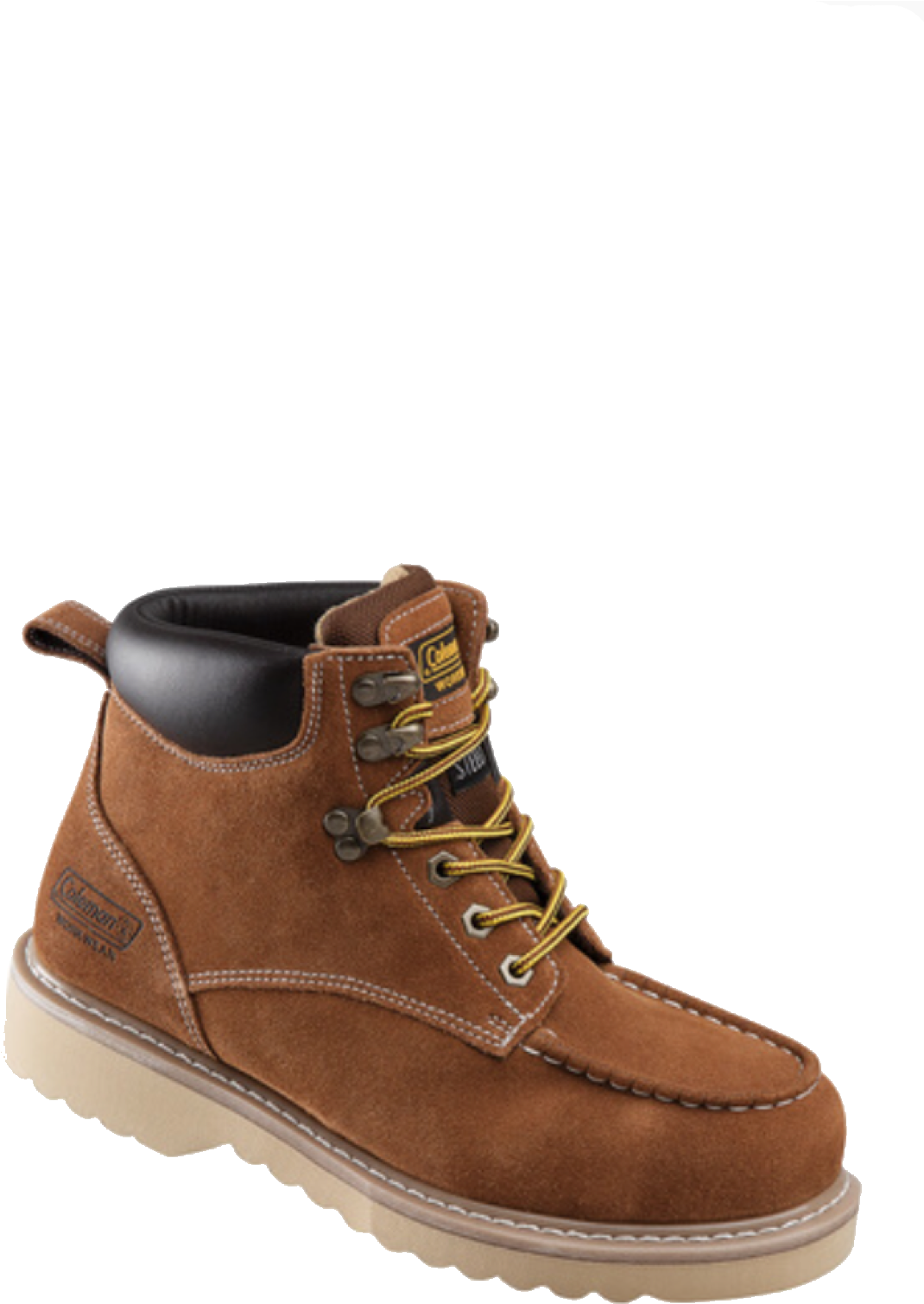 Durable Hiking Boot Single PNG Image