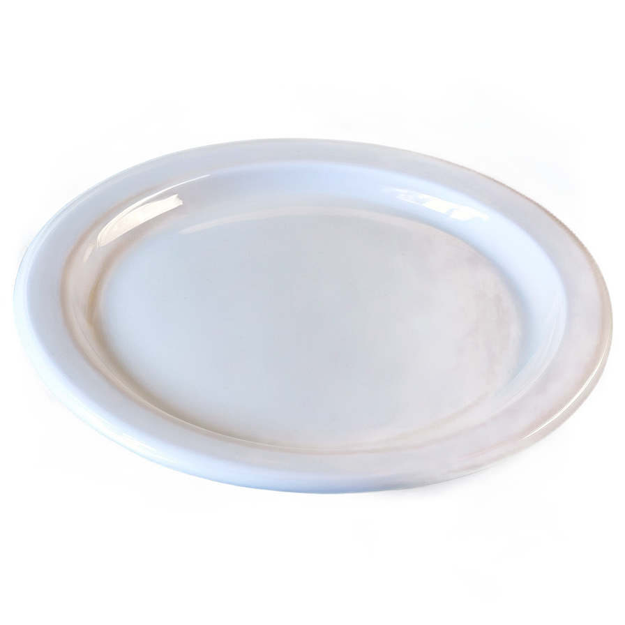 Durable White Plate Png Vwa10 PNG Image