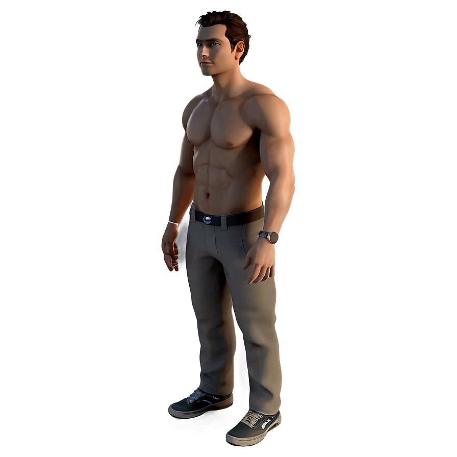 Dynamic Avatar Model Png Umf PNG Image