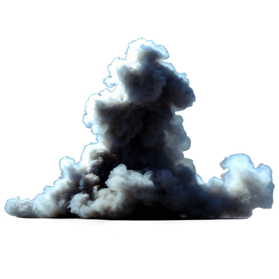 Dynamic Black Smoke Png Bcr PNG Image