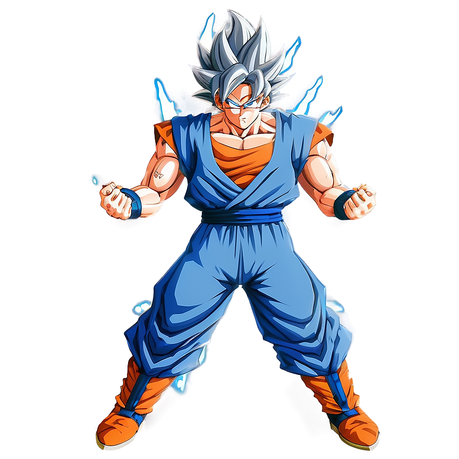 Dynamic Goku Ultra Instinct Png Oog PNG Image