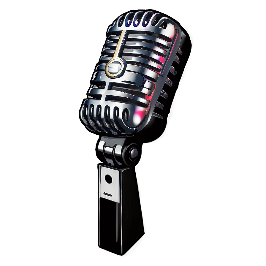 Dynamic Podcast Microphone Model Png 33 PNG Image