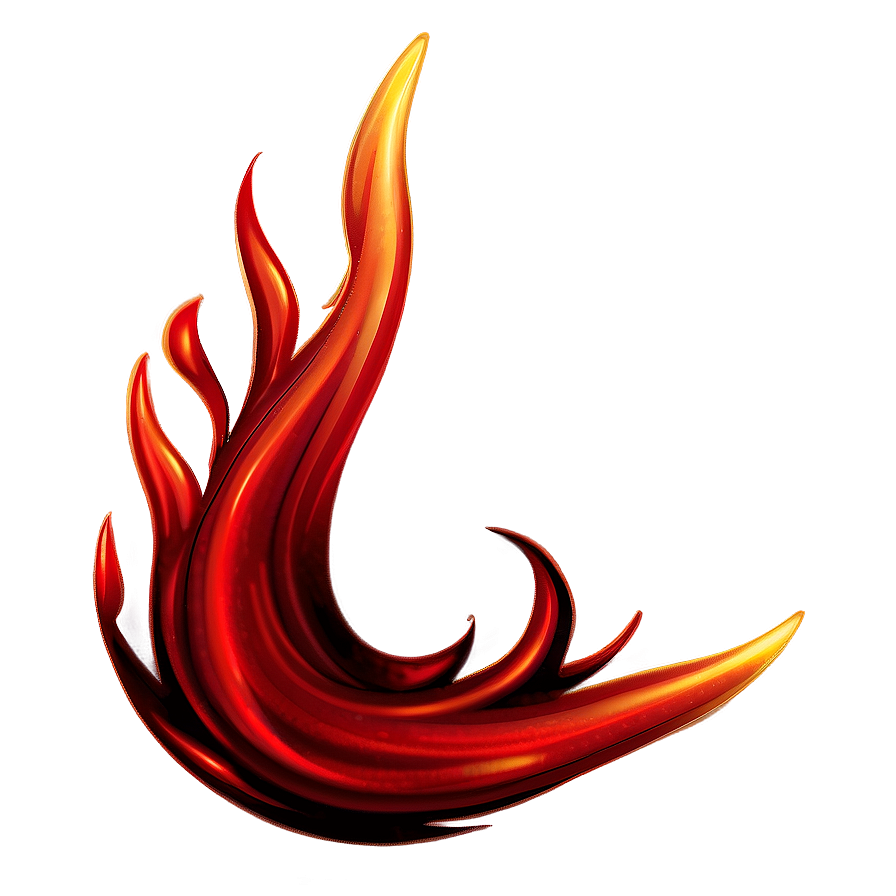 Dynamic Red Flame Png Uss PNG Image