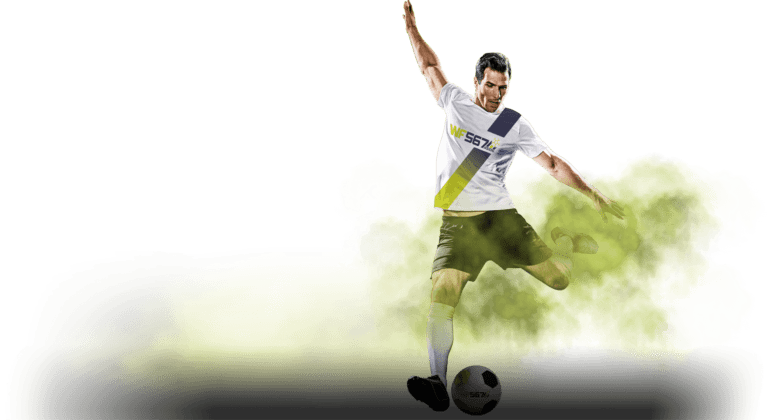 Dynamic Soccer Playerin Action PNG Image