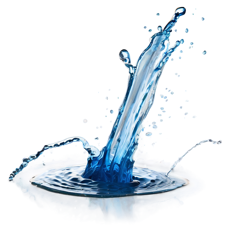 Dynamic Water Splash Png Irj PNG Image