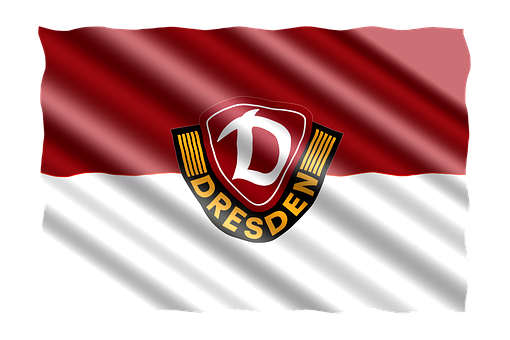 Dynamo Dresden Flag Waving PNG Image