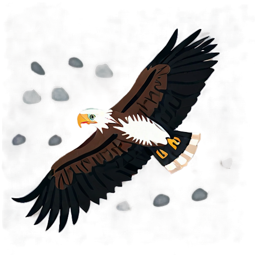 Eagle Hunting Prey Scene Png A PNG Image