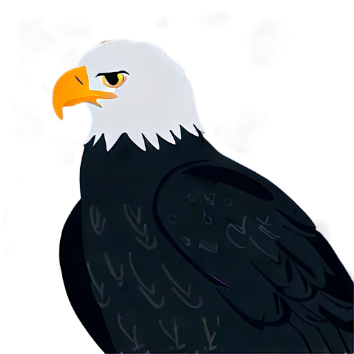 Eagle Silhouette At Dawn Png C PNG Image