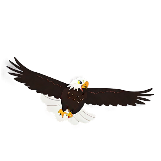 Eagle Soaring Above Clouds Png B PNG Image