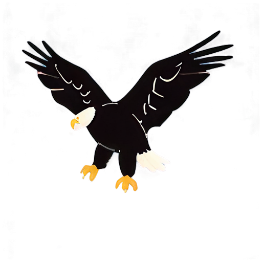 Eagle Wings Spread In Sky Png A PNG Image