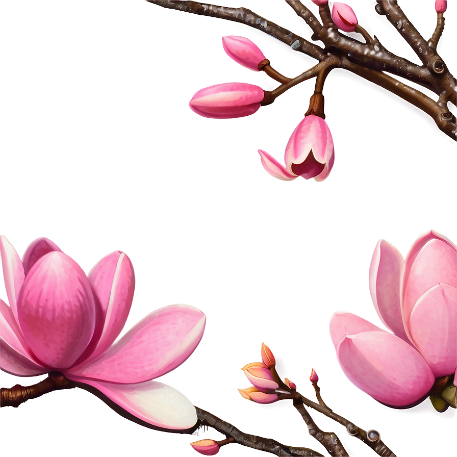 Early Spring Magnolia Png Huf91 PNG Image