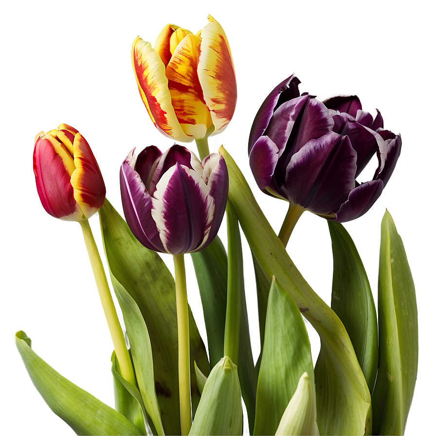 Early Spring Tulips Png 05242024 PNG Image