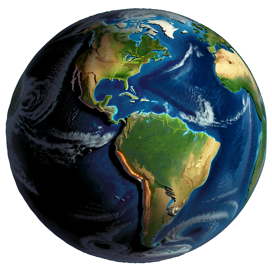 Earth Globe Png Wck PNG Image