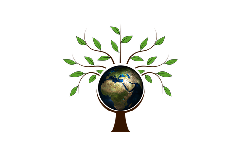 Earth Tree Concept Art PNG Image