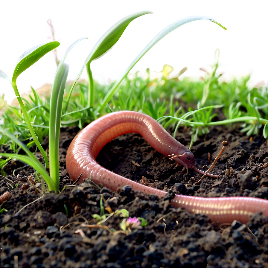 Earthworm In Soil Image Png 06212024 PNG Image