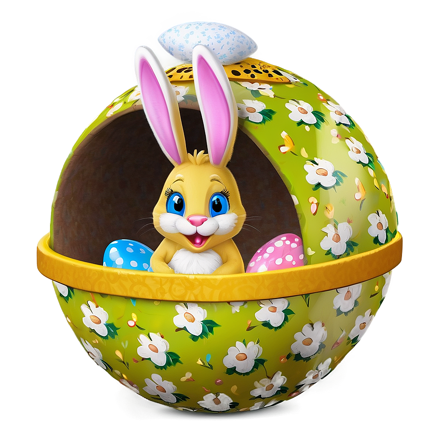 Easter Bunny In Egg Costume Png 99 PNG Image