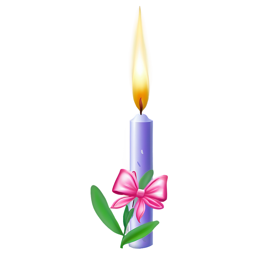 Easter Candle Light Png Euw69 PNG Image