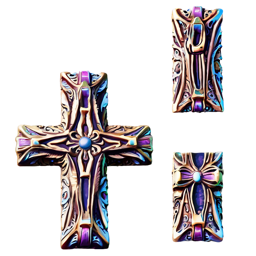 Easter Cross Religious Png Yvi80 PNG Image