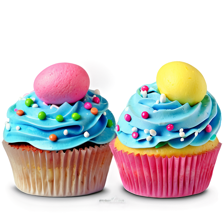 Easter Cupcake Png Krc81 PNG Image