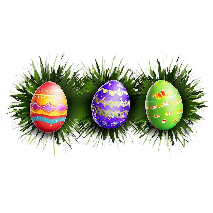 Easter Egg Banner Png Bqs PNG Image