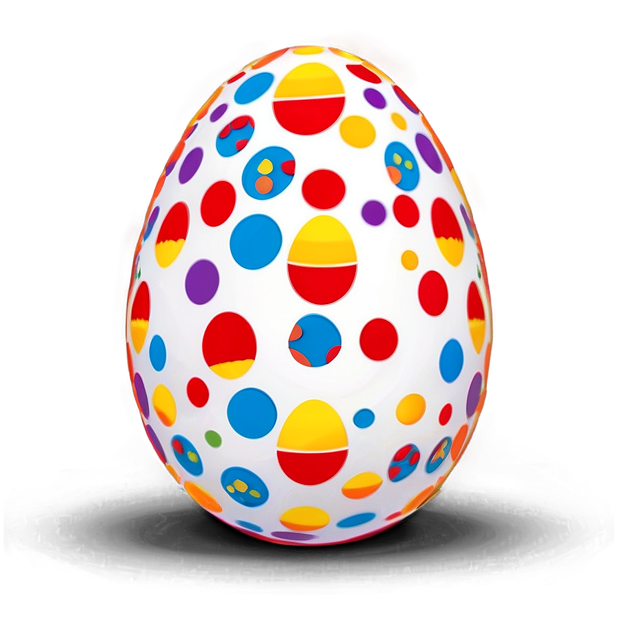 Easter Egg Dotted Png Txl PNG Image