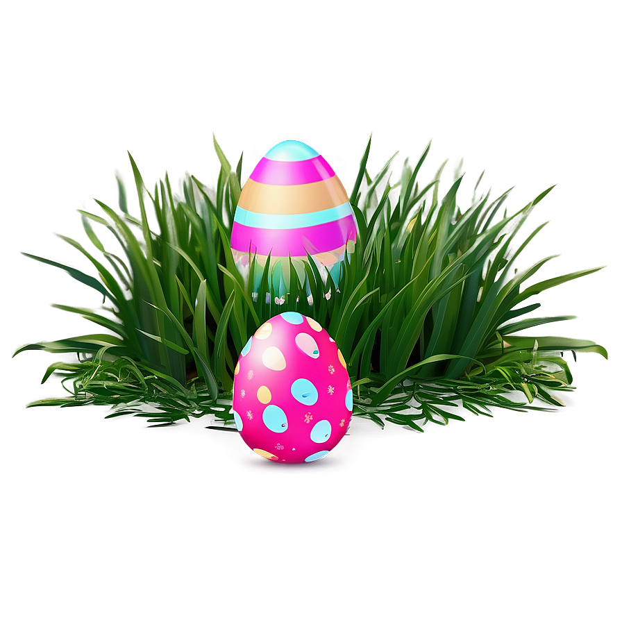 Easter Egg Grass Png Gdi16 PNG Image